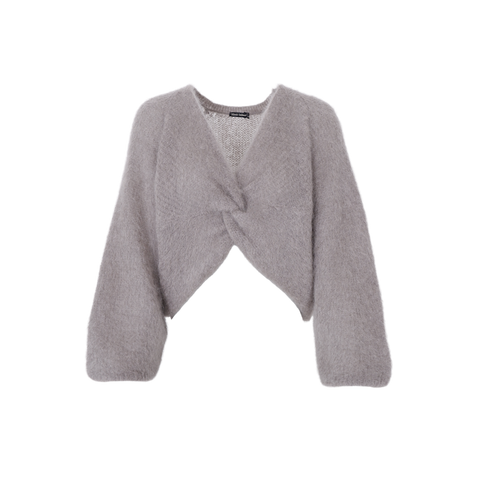 BJOERK cross jumper Taupe