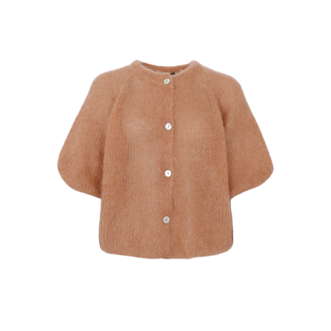 BJOERK patent knit cardigan