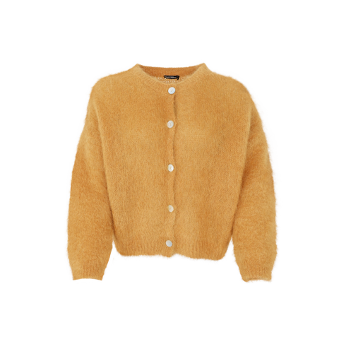 BJOERK knit cardigan Mustard