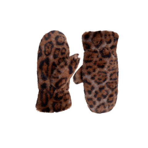 BLAZE soft mittens Mocca Leo