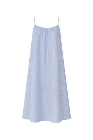 CATHERINE strap dress Lt Blue