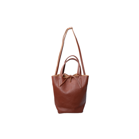 CHRISTY mini leather totebag
