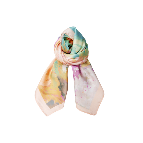 CLAUDE mini scarf Peach