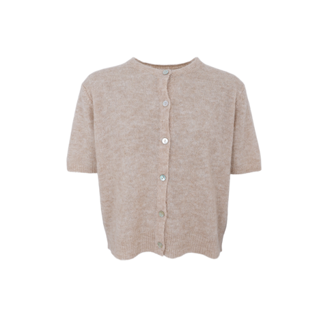DELL ss cardigan Natural