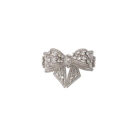 DUI bow brooch