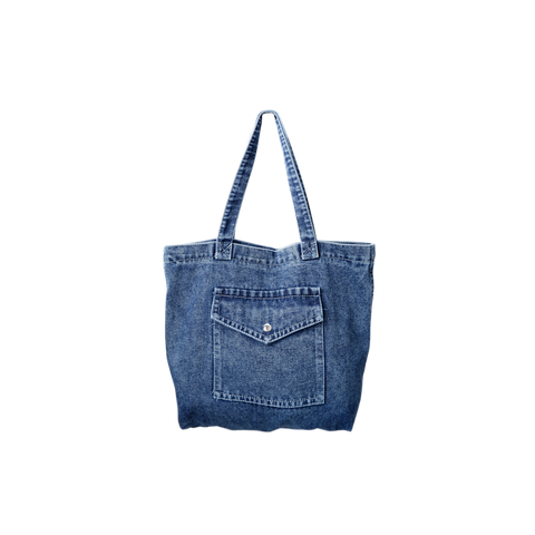 HALLE dark denim bag