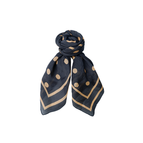 JUDE dotted mini scarf