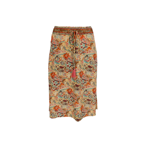 LUNA midi skirt - Botanical Peach