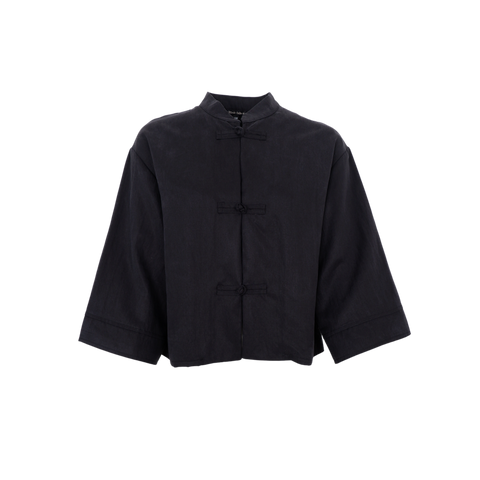 MOON shirt blouse Black