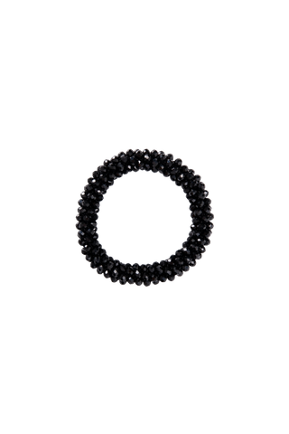 Black Crystal 2-in-1 bracelet /Hairband