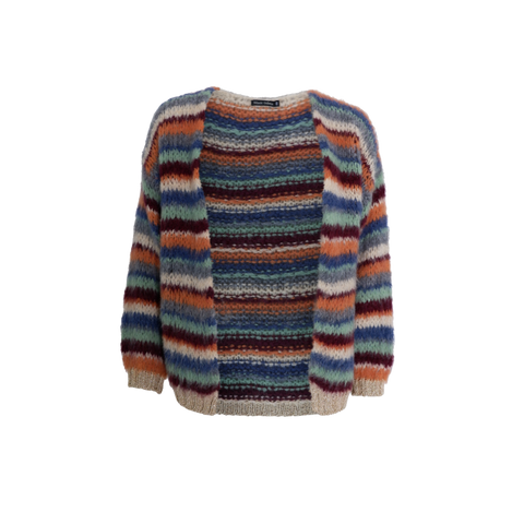 TANITA knit cardigan Blue Peach