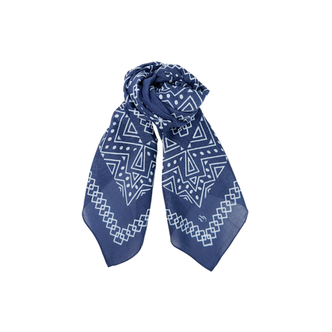 ZITA MINI SCARF Blue