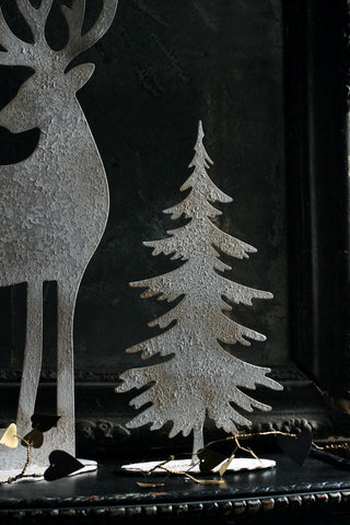 'Snowy' Metal Tree