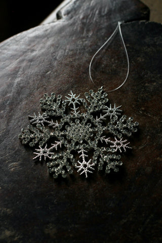 Jewelled Snowflake Decoration