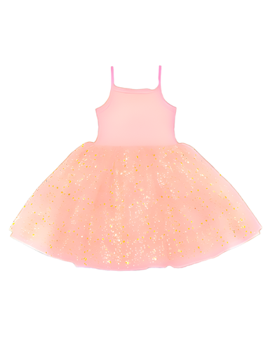 Coral Sparkle Dress