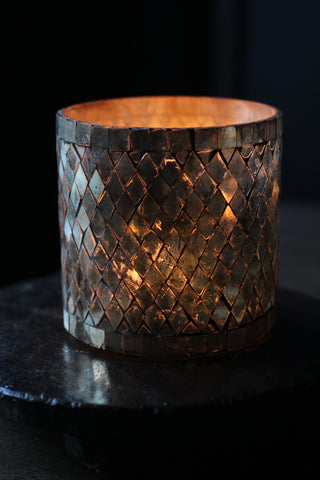 Tealight Mosaic Antique