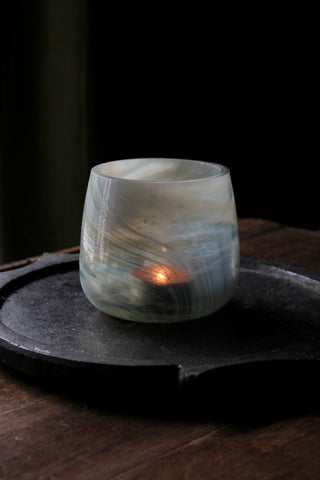 Imran Votive | Recycled Glass