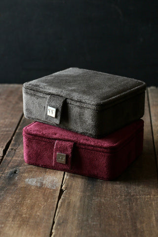 Mini Jewellery Boxes | Vegan Suede