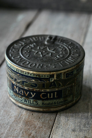Vintage Navy Cut Tobacco Tin