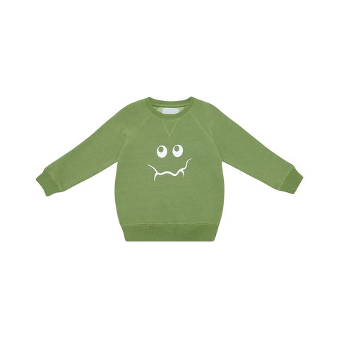 Olive Monster Sweatshirt