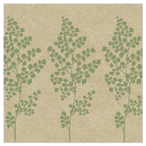 Fern leaf Paper Napkins organic