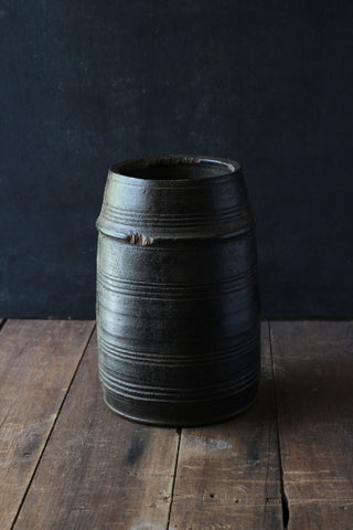 Antique Wooden Vessel/Vase (1)