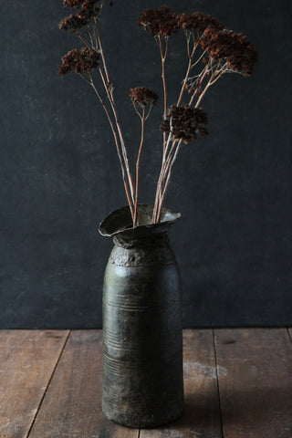 Antique Wooden Vessel/Vase (4)