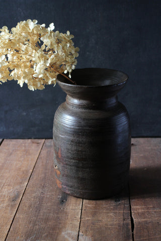Antique Wooden Vessel/Vase (5)
