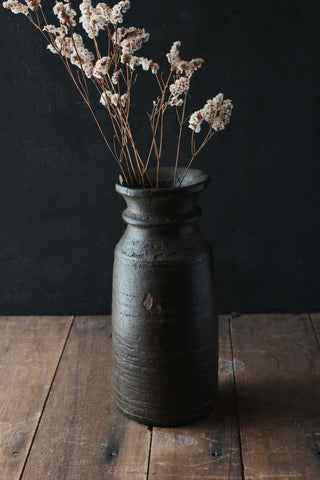 Antique Wooden Vessel/Vase (9)