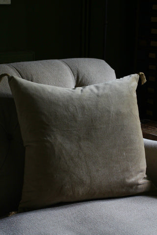 Dusty Green Velvet cushion cover