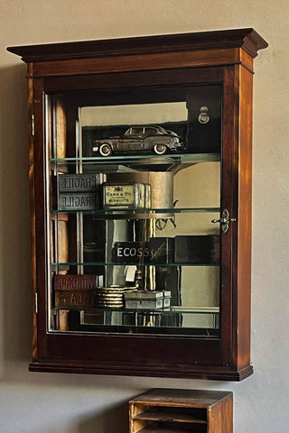 Edwardian Glazed Wall Cabinet