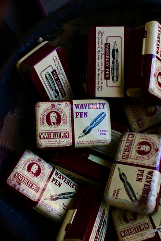 Vintage Pen Knib Tins