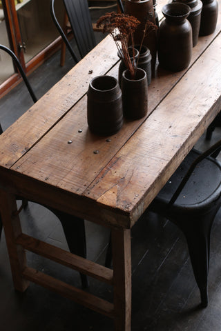 Vintage Indian Teak Event Table