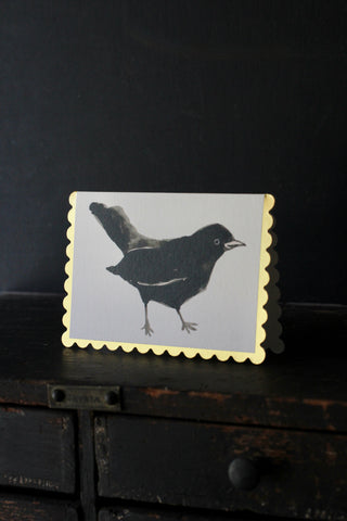 Wanderlust Card - Blackbird