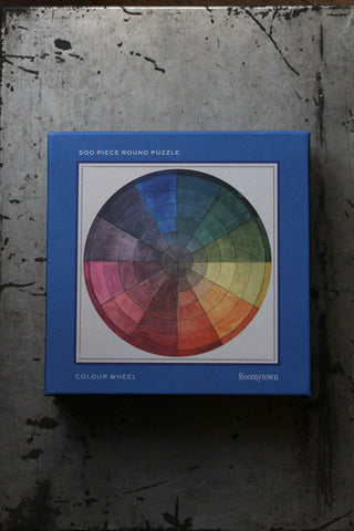 Colour Wheel | 500-Piece Round Jigsaw Puzzle