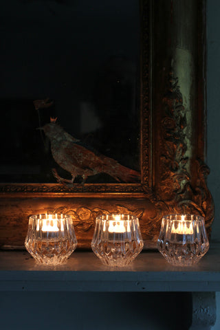 Duo Reversible Glass Candle Holder