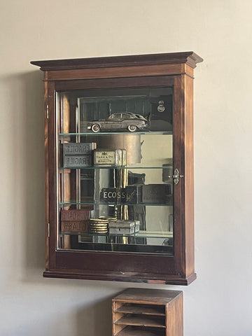 Edwardian Glazed Wall Cabinet