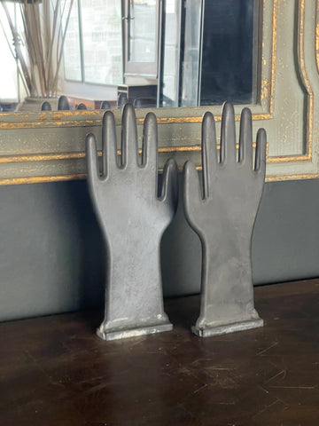 Vintage Bakelite Glove Moulds/Display (Pair)