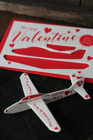 Flight 14 Valentines card
