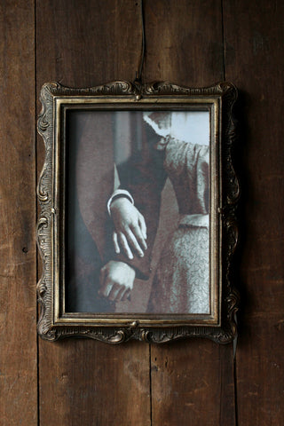 Antique Gold Photo Frame | 13x18cms (5x7")