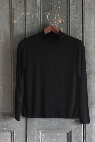 Mille Cashmere Base layer Mock Neck Top
