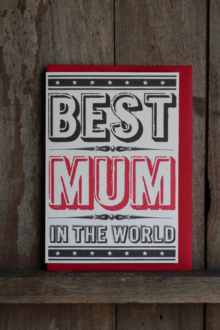 Mother's Day | Best Mum...Card