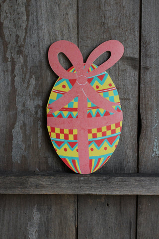 Easter Egg - Die Cut Card