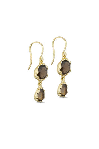 Joanne hook earrings w. gemstones