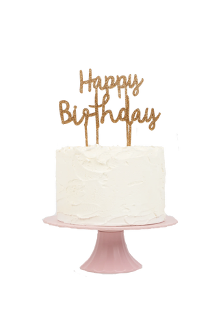 Meri Meri Happy Birthday Acrylic Toppers