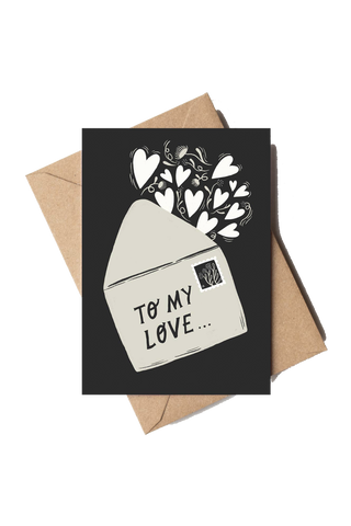 'To My Love' Valentine's Card