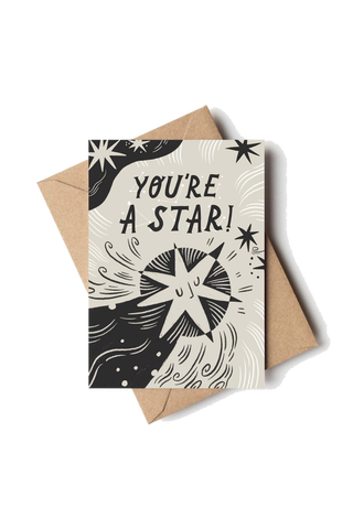 'You're a Star!' Congratulations Card