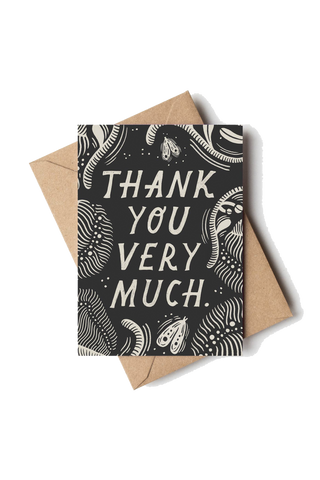 'Thank You Very Much' Thank You Card