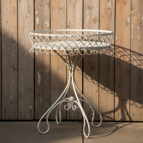 High Side Iron table/ plant stand