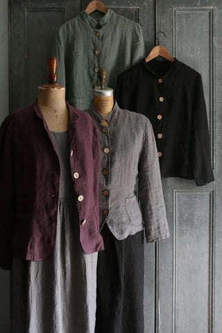 Short Linen Jackets new